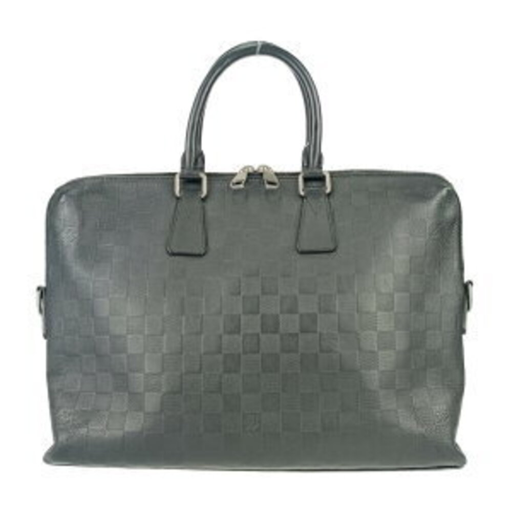 Louis Vuitton Briefcase Business Damier Infini Porte Shoulder PDJ Onyx Black Bag